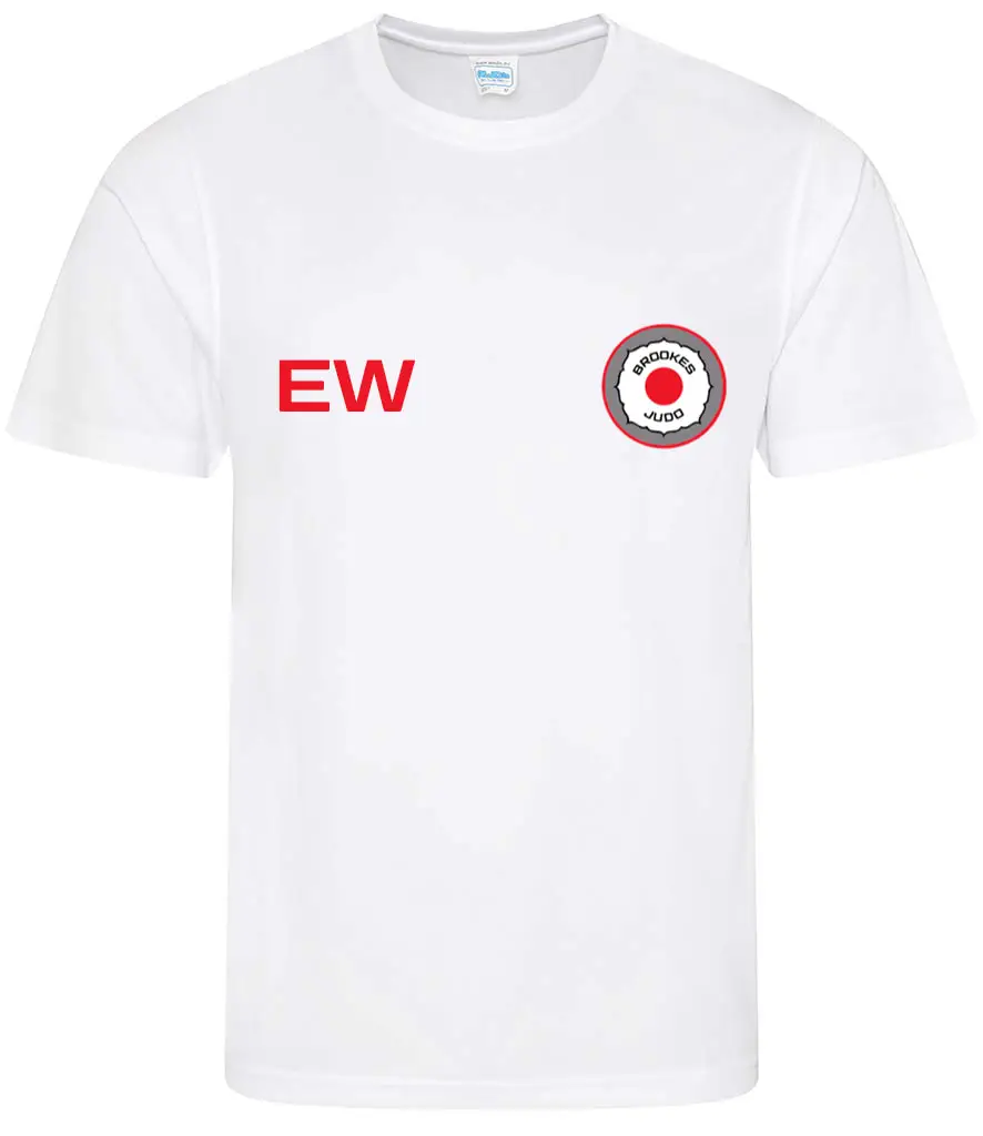 Oxford Brookes Judo Club - White Training T-Shirt