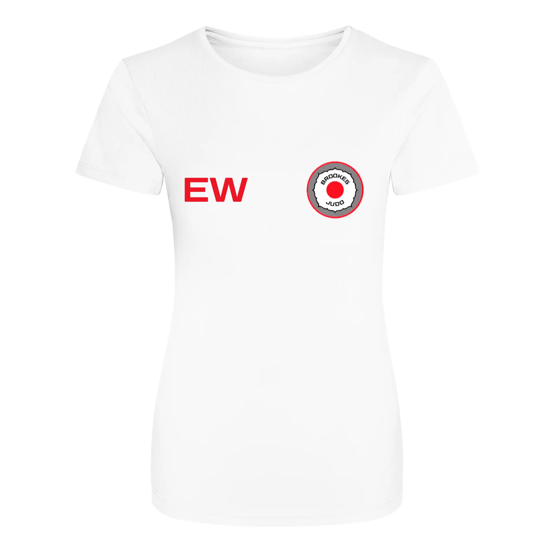 Oxford Brookes Judo Club - Ladies White Training T-Shirt