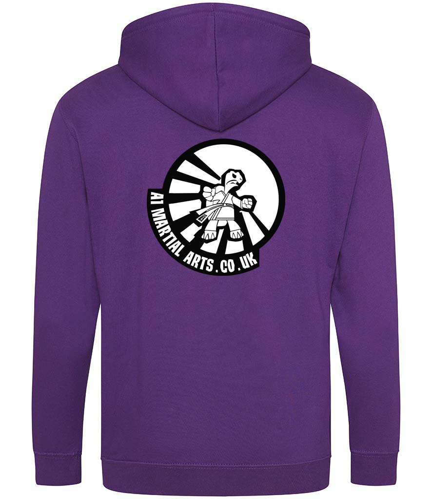 A1 Martial Arts Zip Up Hoodies - Image 13