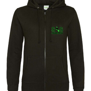 SAS Agility Ladies Zip Up Hoodie - Black