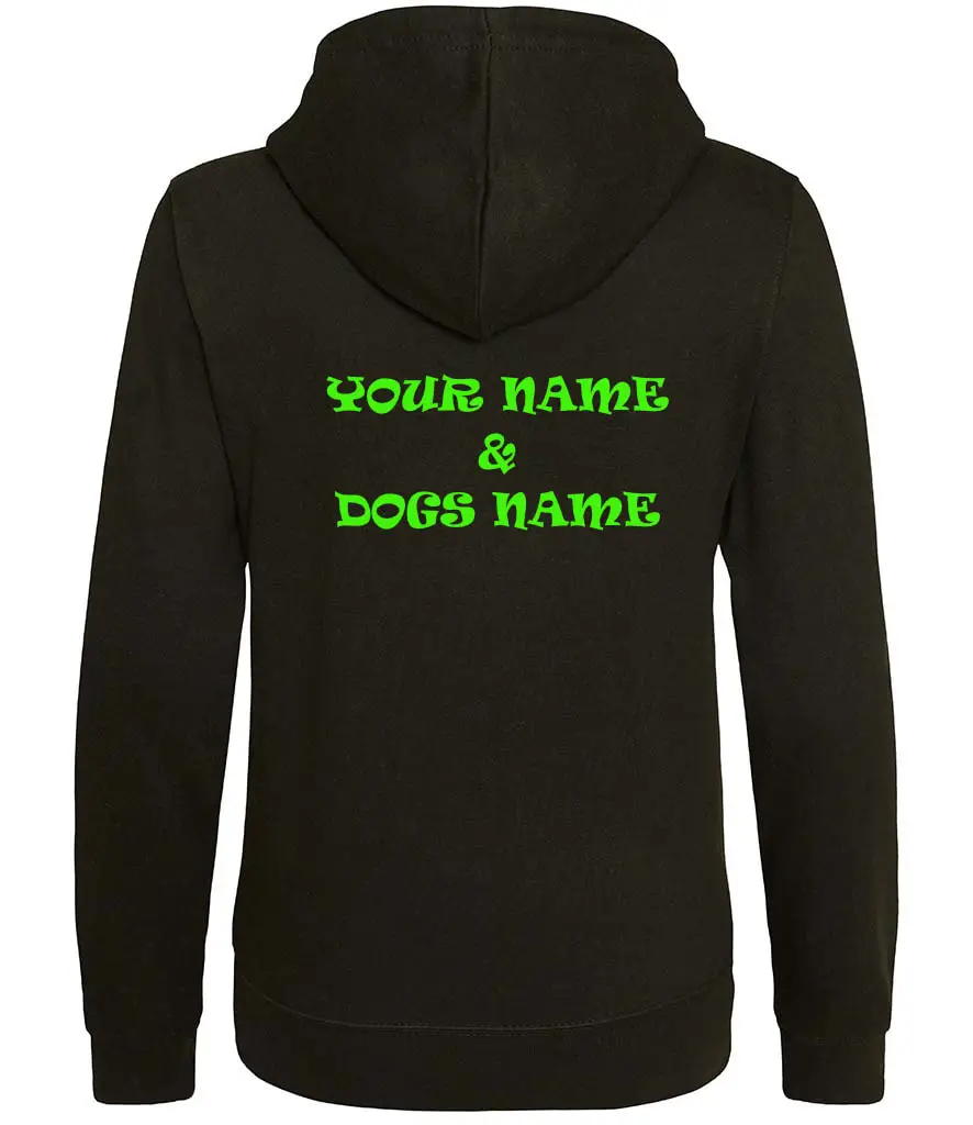 SAS Agility Ladies Zip Up Hoodie - Black - Image 2