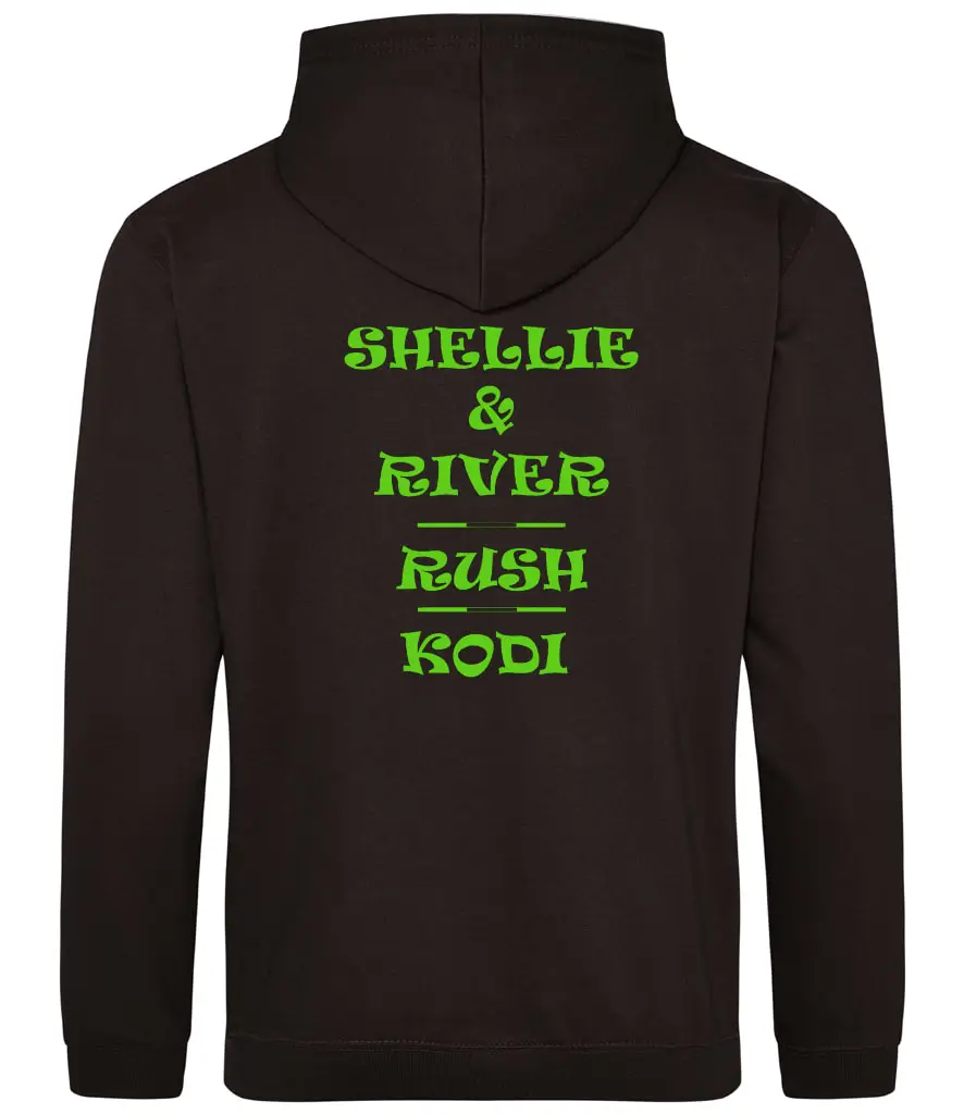 SAS Agility Hoodie - Black or Lime - Image 3