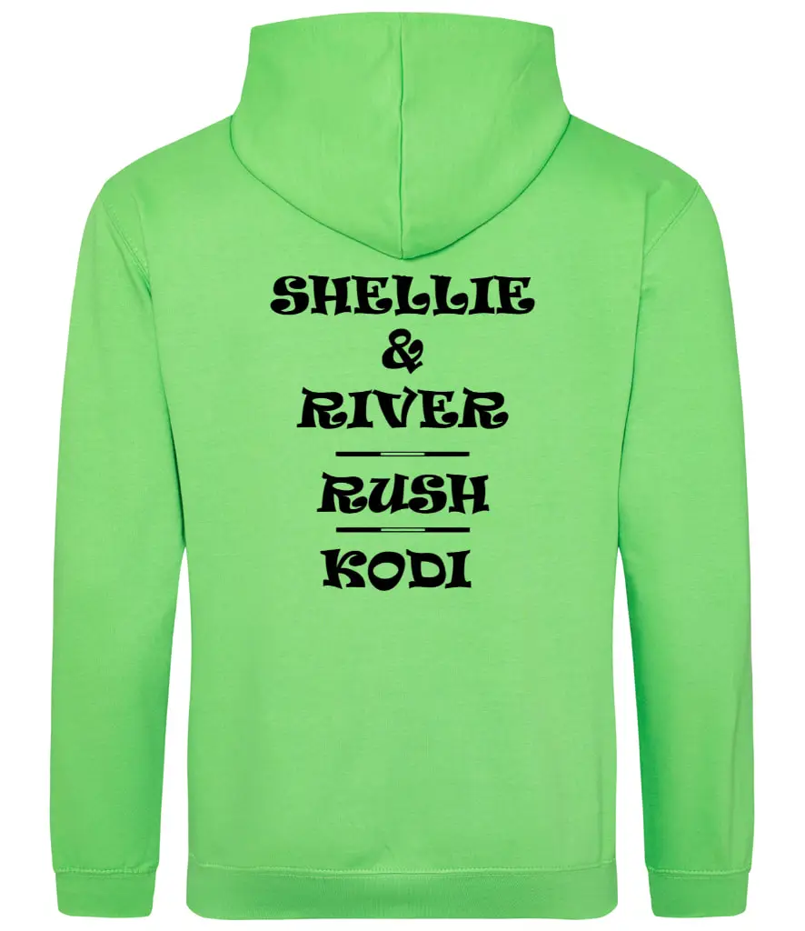 SAS Agility Hoodie - Black or Lime - Image 6