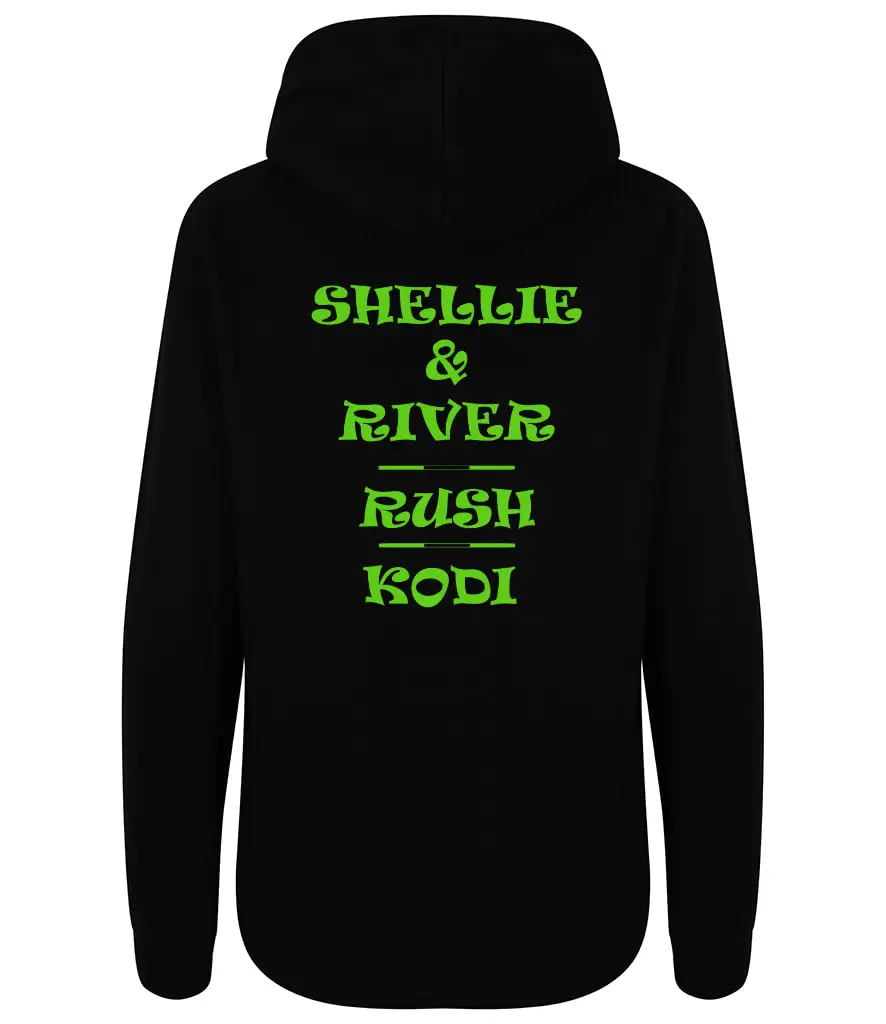 SAS Agility Ladies Hoodie - Black - Image 3