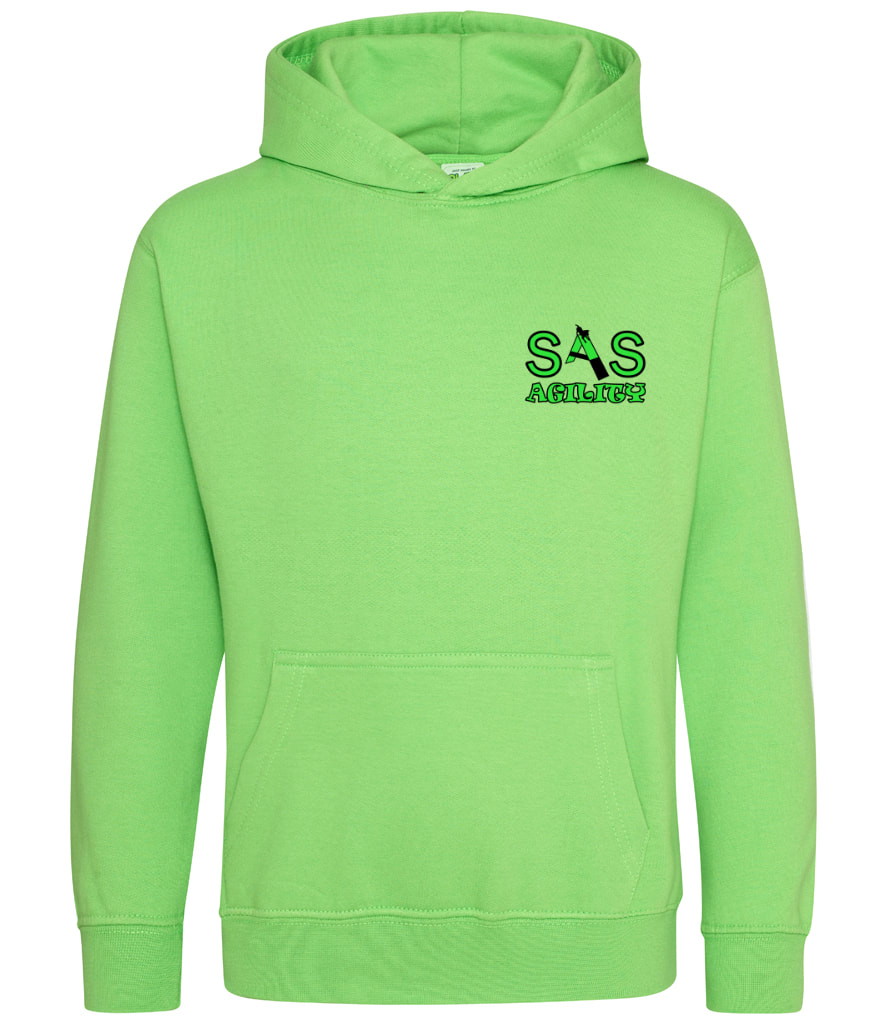 SAS Agility Kids Hoodie - Green or Black