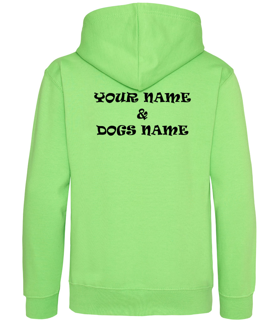 SAS Agility Kids Hoodie - Green or Black - Image 2