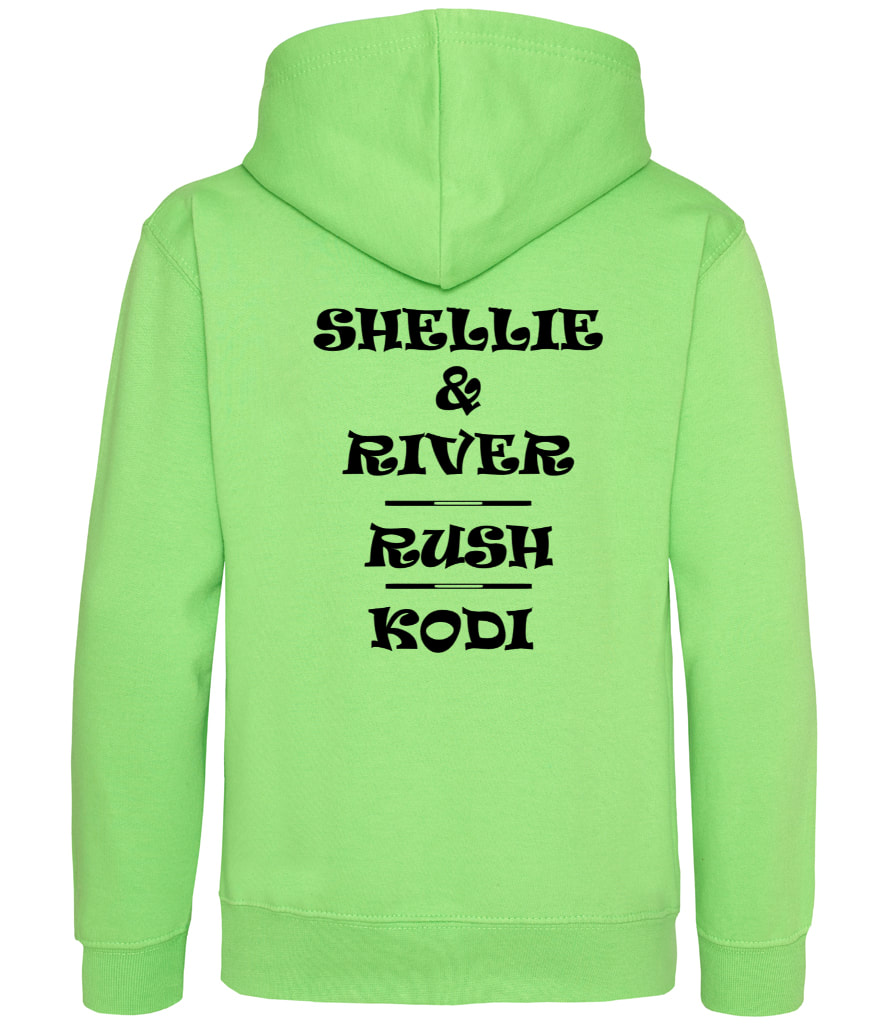 SAS Agility Kids Hoodie - Green or Black - Image 3