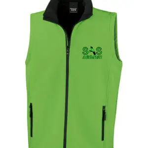 SAS Agility Soft Shell Gilet - Green or Black