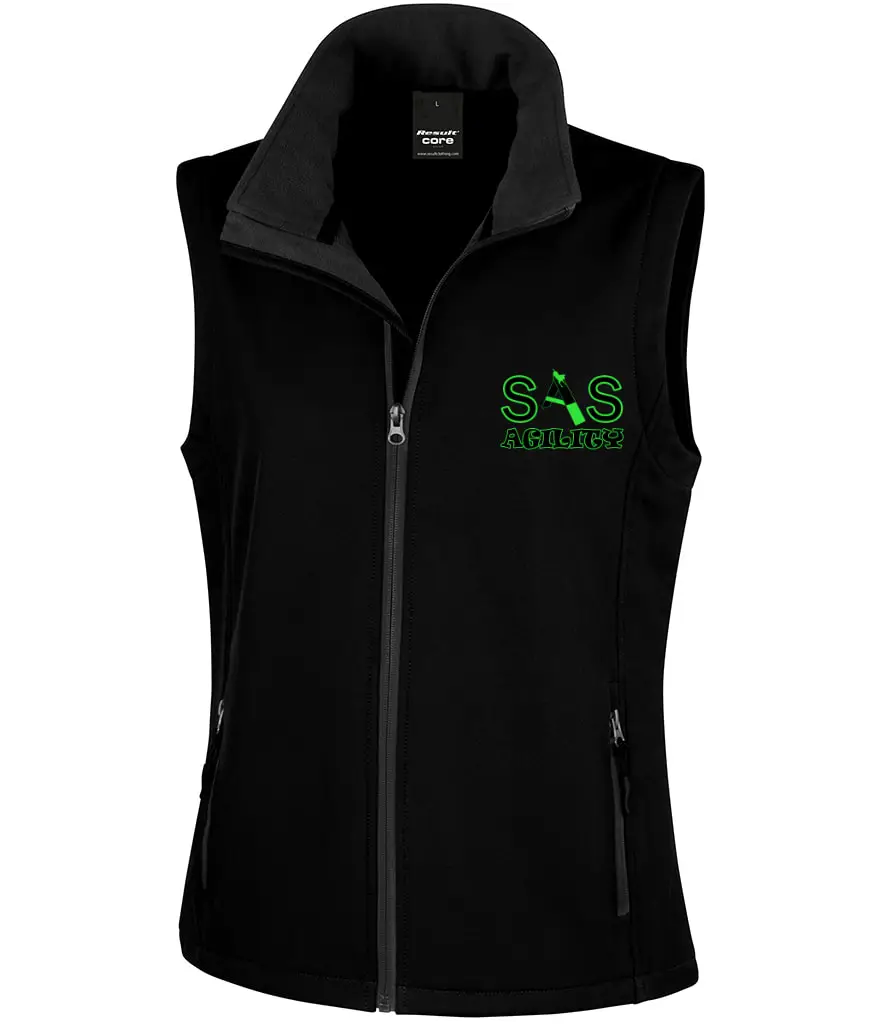 SAS Agility Ladies Soft Shell Gilets