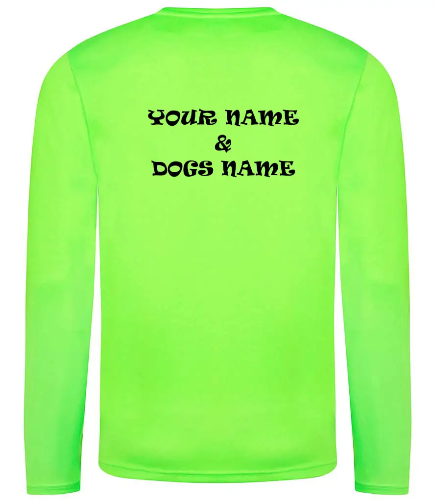 SAS Agility Long Sleeved T-Shirt in Black or Green - Polyester - Image 5