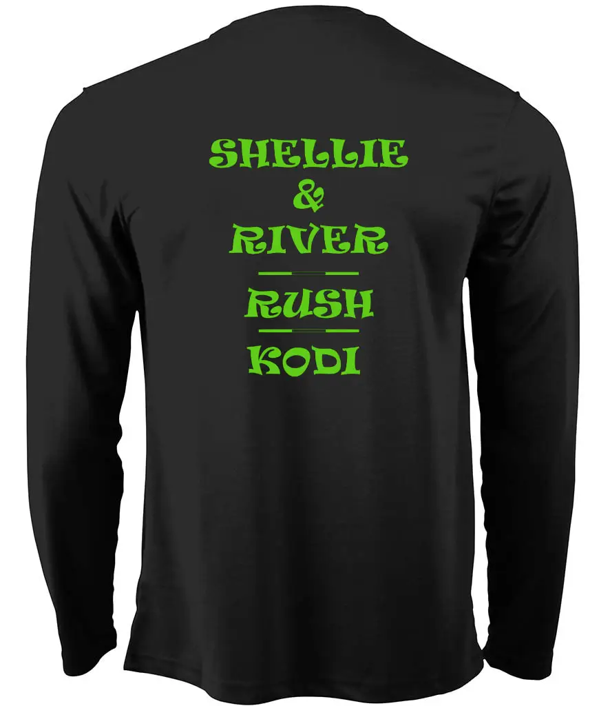 SAS Agility Ladies Long Sleeved T-Shirt in Black - Polyester - Image 3