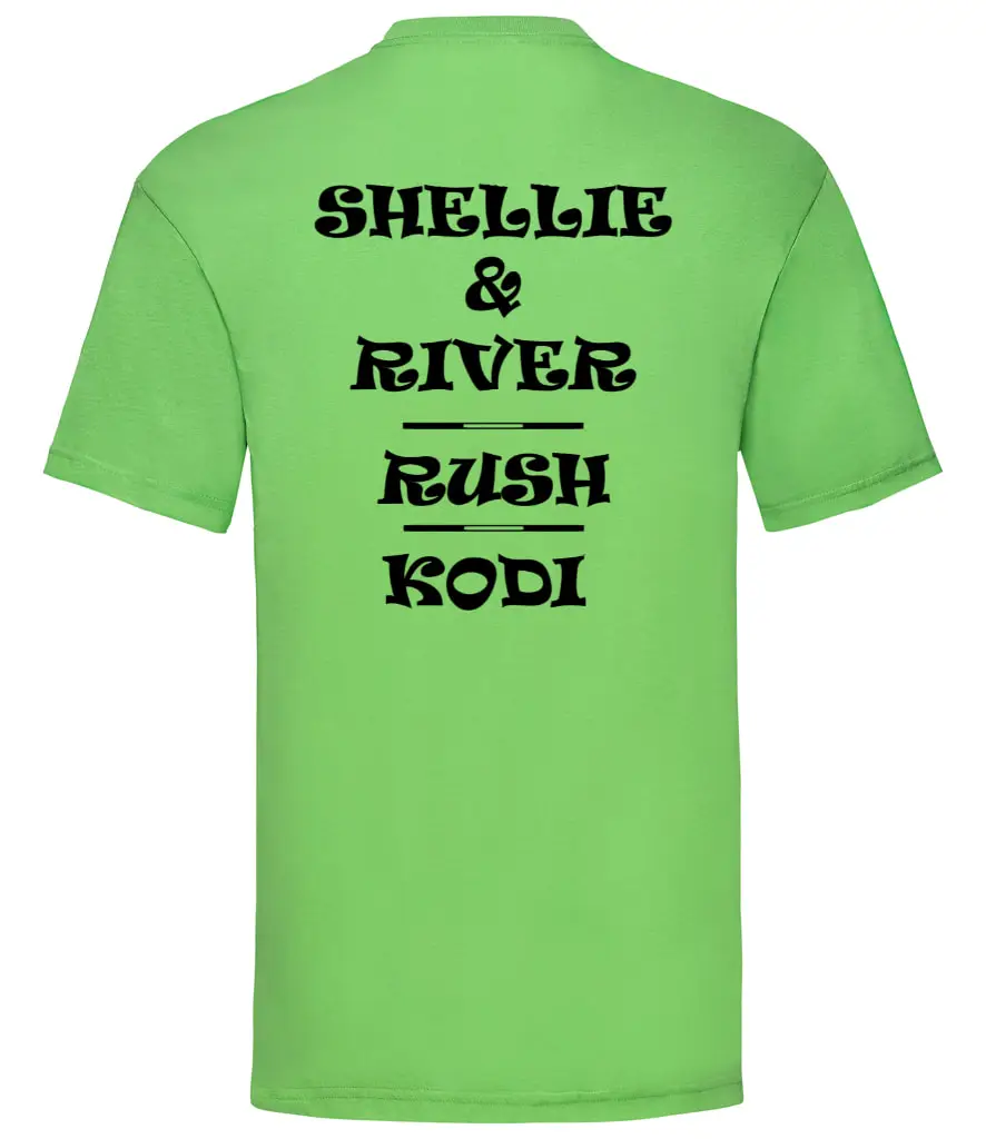 SAS Agility Kids Short Sleeved T-Shirt in Green or Black - Cotton - Image 3