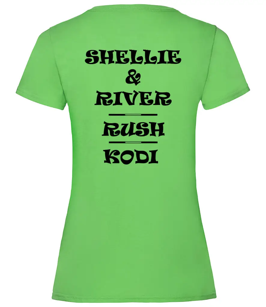 SAS Agility Ladies Short Sleeved T-Shirt in Green or Black - Polyester - Image 3