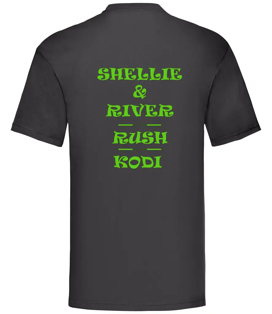 SAS Agility Kids Short Sleeved T-Shirt in Green or Black - Cotton - Image 6