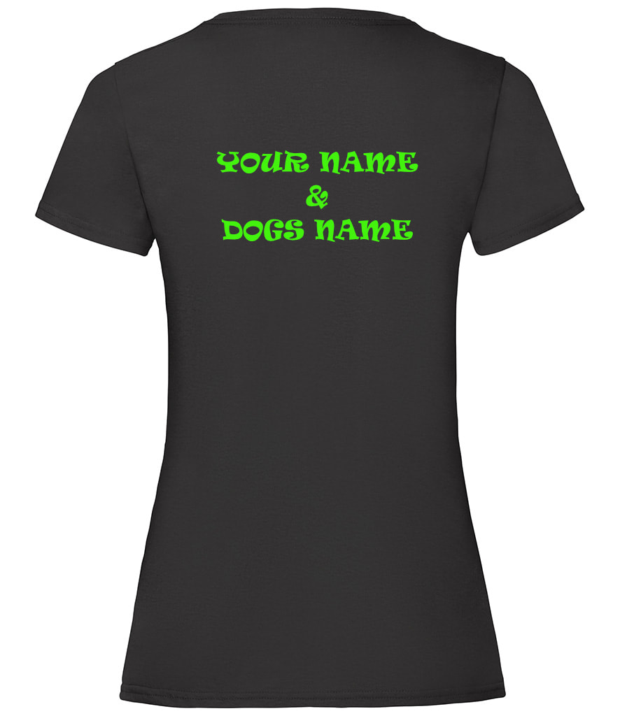 SAS Agility Ladies Short Sleeved T-Shirt in Black - Cotton - Image 2