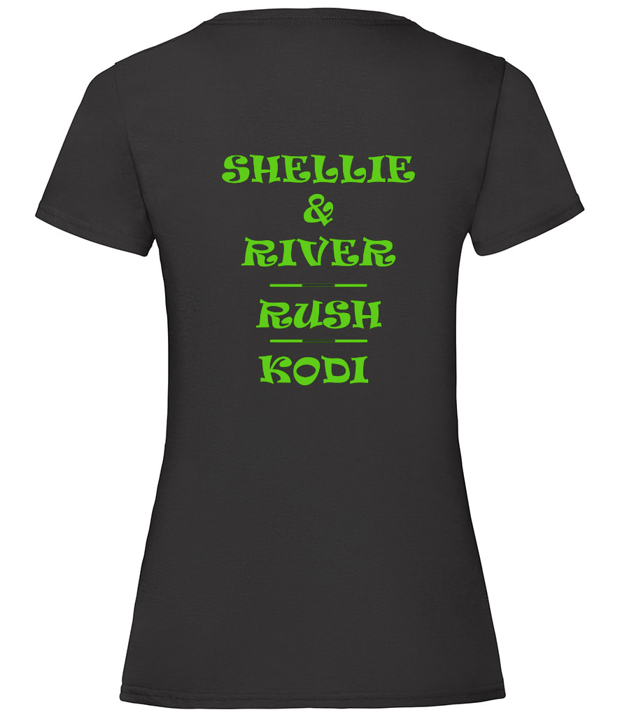 SAS Agility Ladies Short Sleeved T-Shirt in Black - Cotton - Image 3