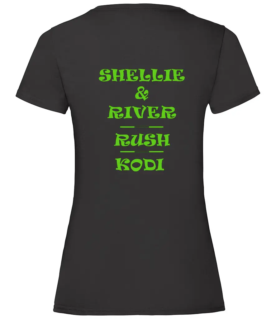 SAS Agility Ladies Short Sleeved T-Shirt in Black - Cotton - Image 3