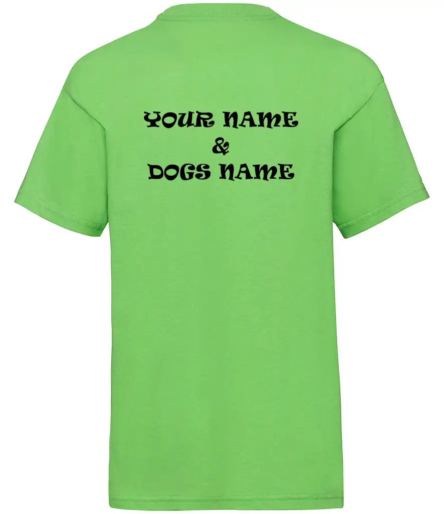 SAS Agility Kids Short Sleeved T-Shirt in Black or Lime - Polyester - Image 5