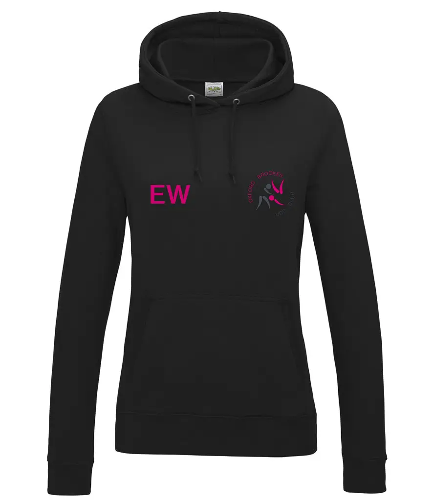 Oxford Brookes Judo Club - Ladies Black Hoodie