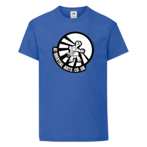 Blue t shirt front with logo.png