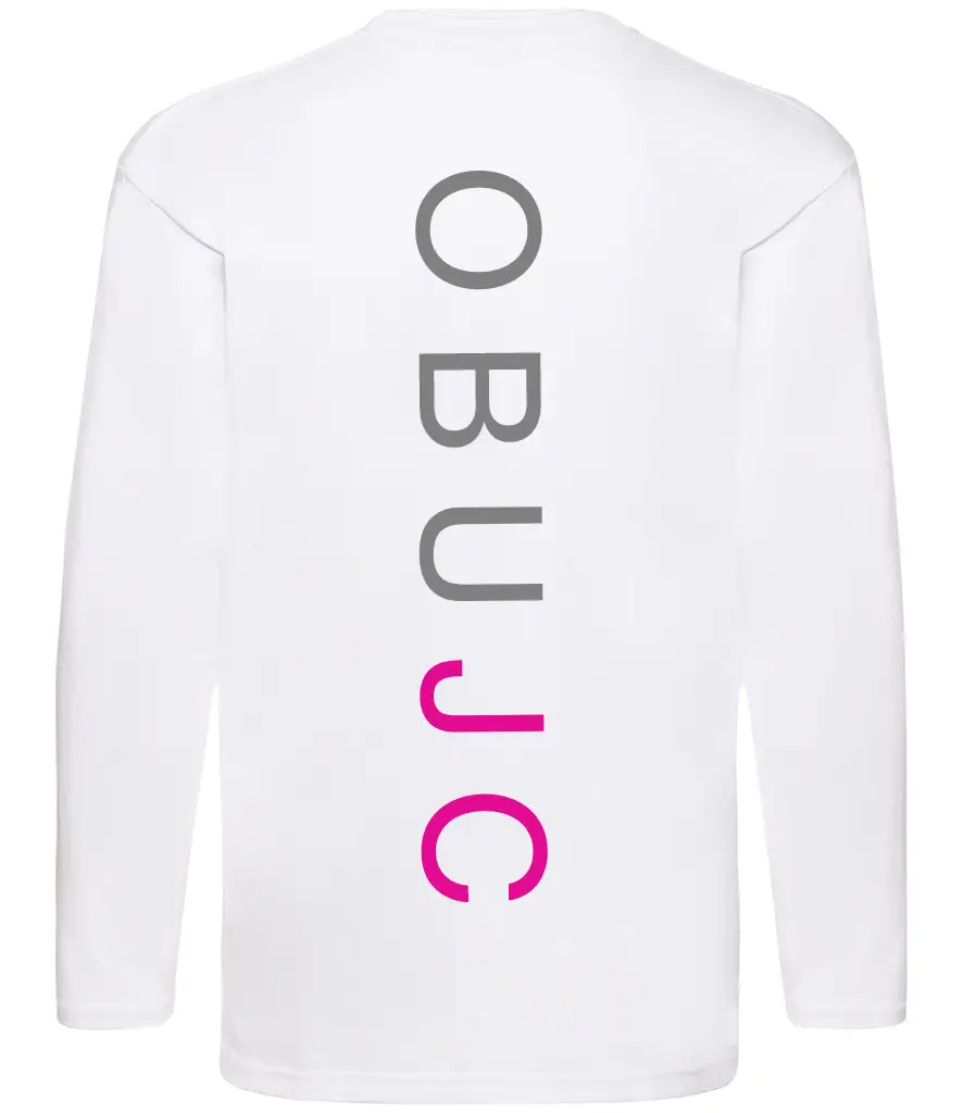 Oxford Brookes Judo Club Long Sleeved T-Shirt in White - Image 3