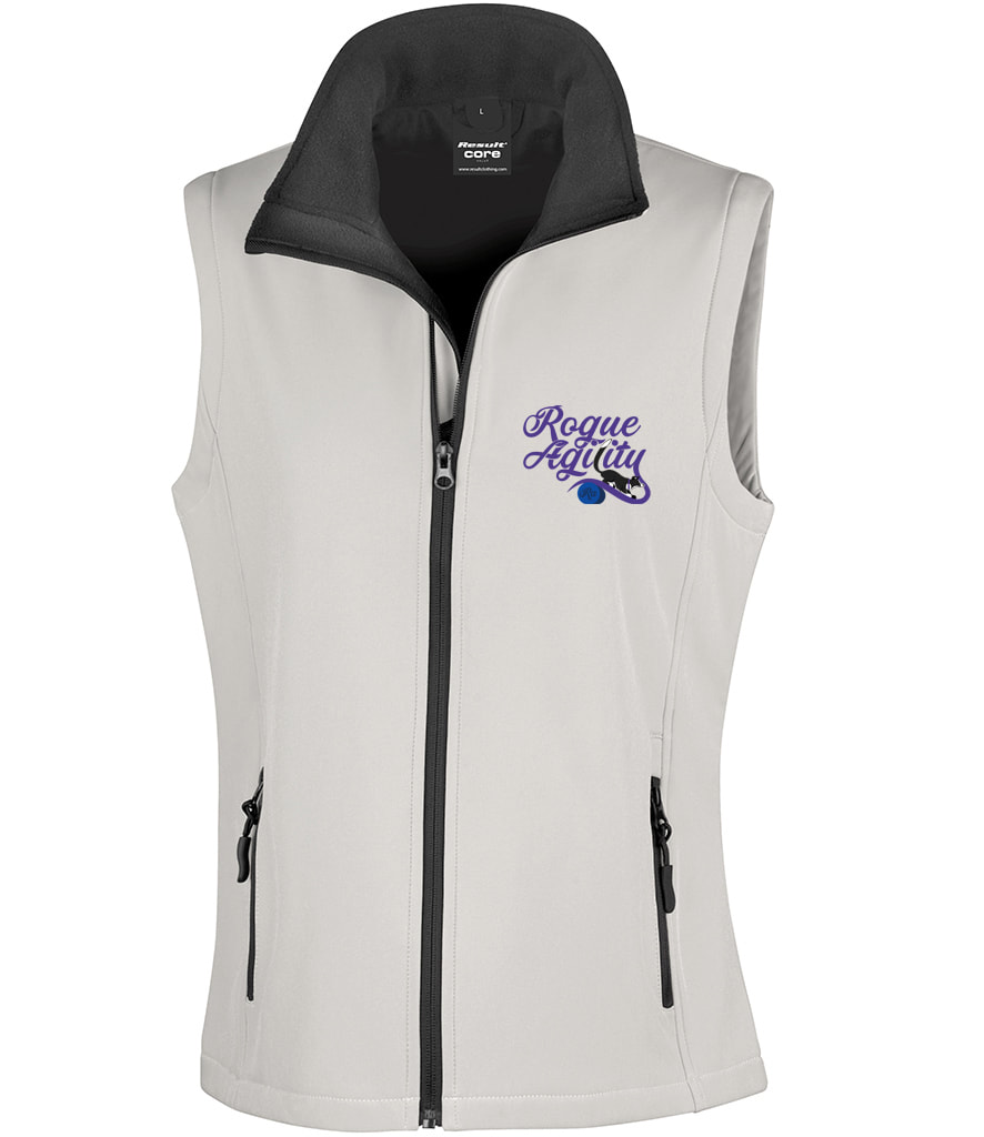 Rogue Agility Ladies Soft Shell Gilets - Image 7