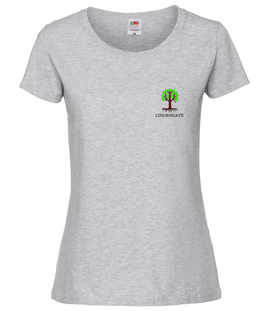 Lindengate Ladies Short Sleeved T-Shirt in Grey