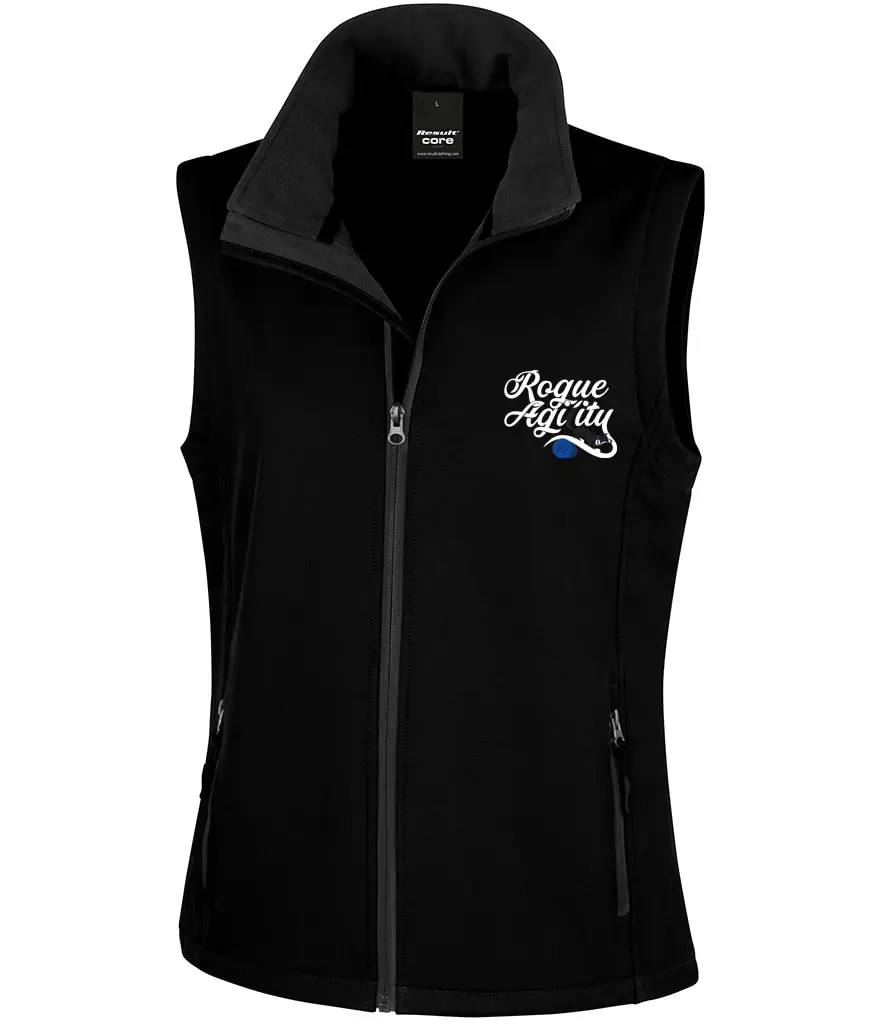 Rogue Agility Ladies Soft Shell Gilets - Image 5