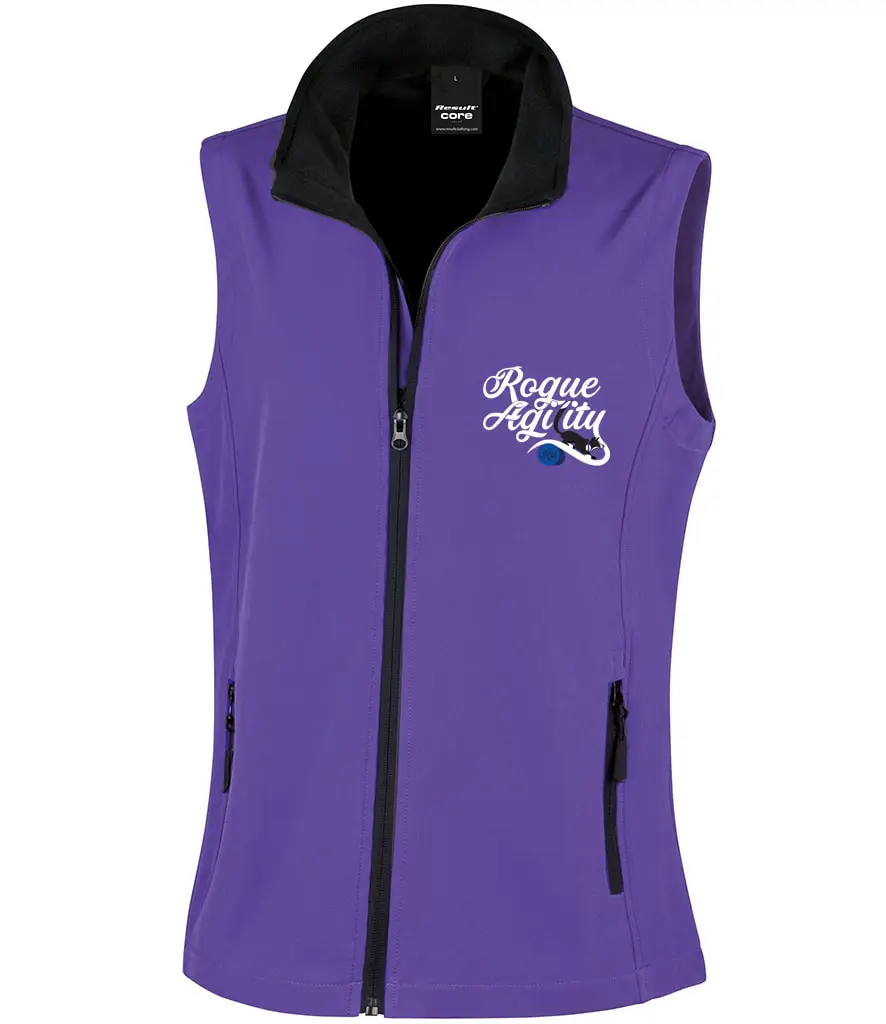 Rogue Agility Ladies Soft Shell Gilets