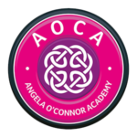 angela o connor academy clothing logo
