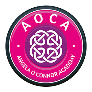 angela o connor academy clothing logo