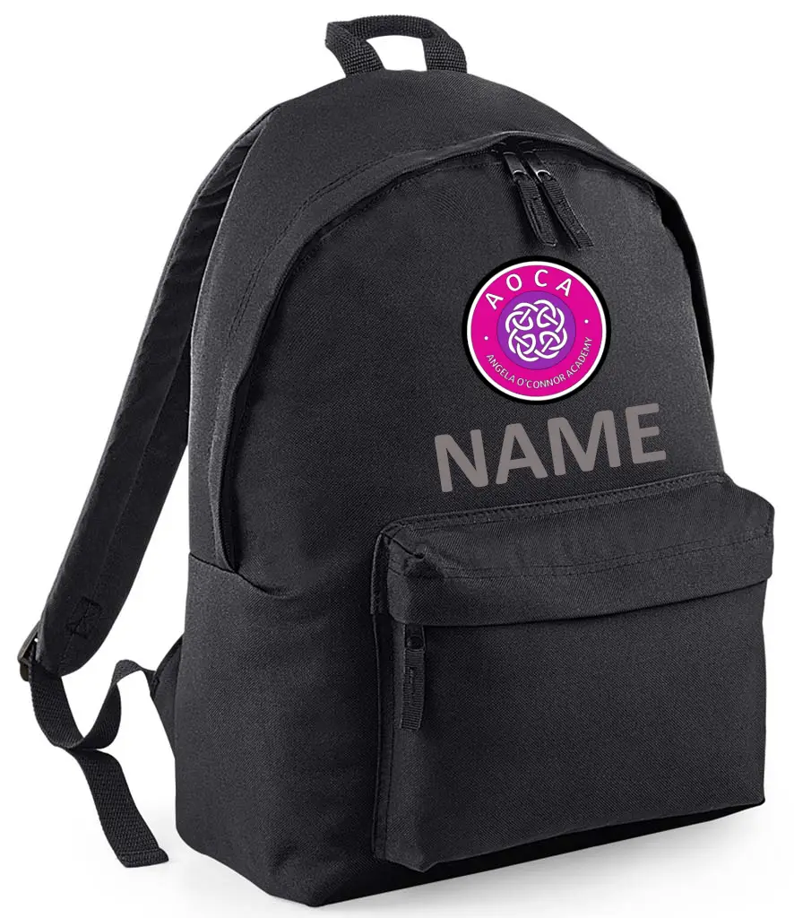 AOCA Black Backpack - Image 3