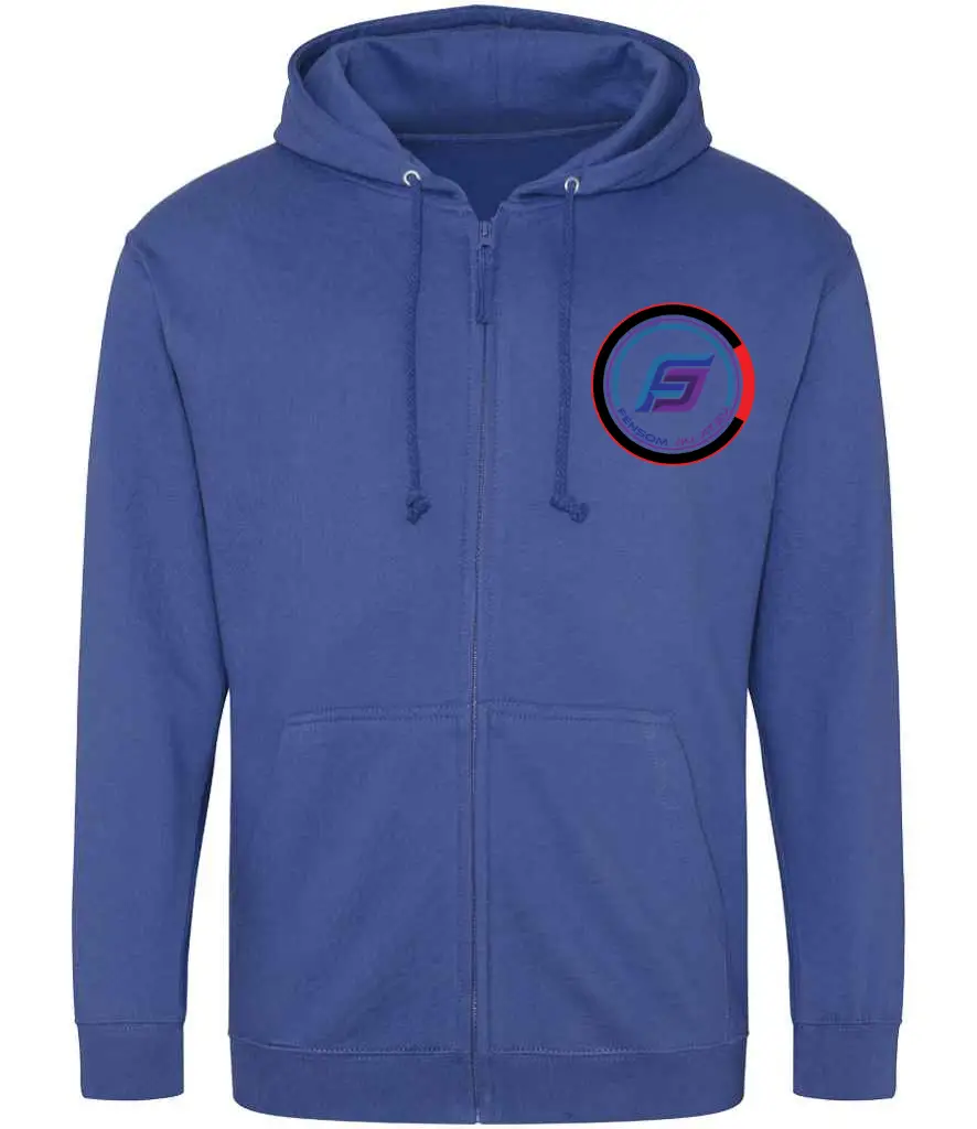 Fensom Jiu Jitsu Zip Up Adult Hoodie - Image 3