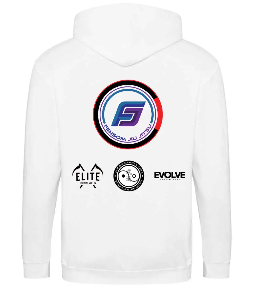 Fensom Jiu Jitsu Zip Up Adult Hoodie - Image 2