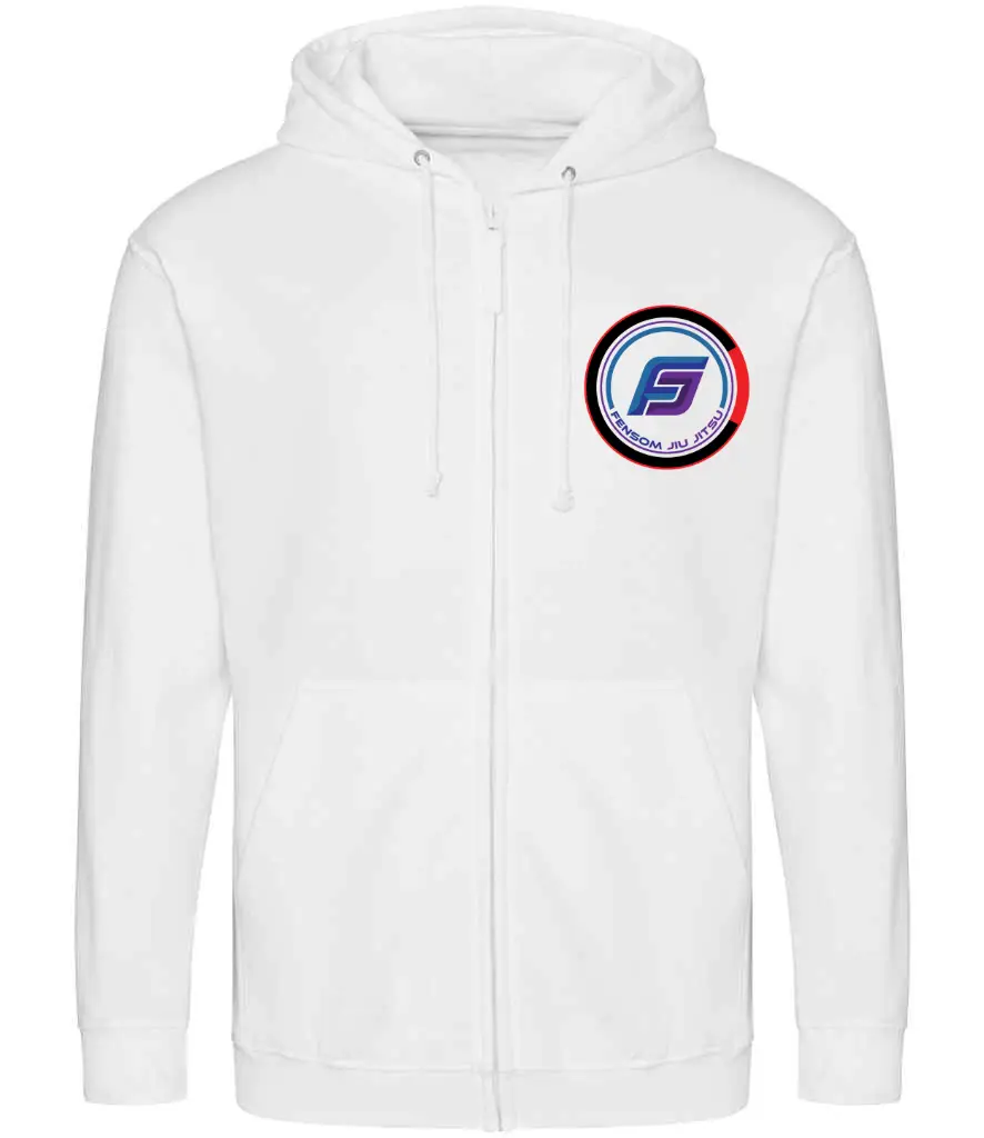 Fensom Jiu Jitsu Zip Up Adult Hoodie