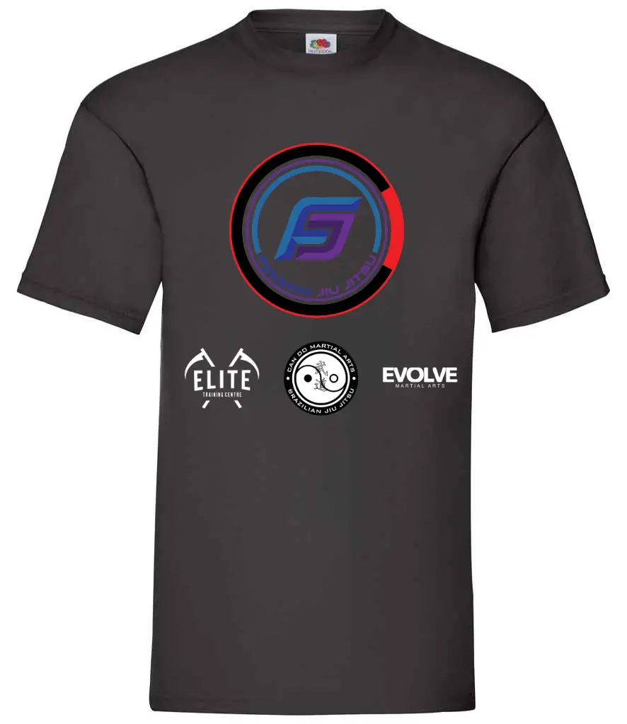 Fensom Jiu Jitsu Adult T-Shirt - Image 13