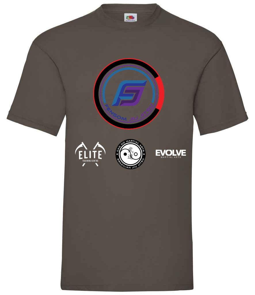 Fensom Jiu Jitsu Adult T-Shirt - Image 10