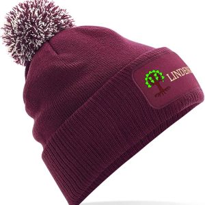 Lindengate Beanie Bobble Hat - Burgundy