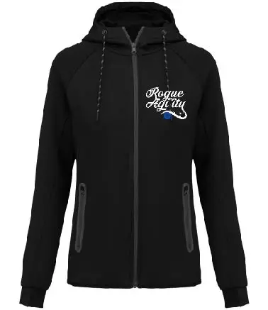 Rogue Agility Ladies Zipped Pocket Hoodie - Image 5