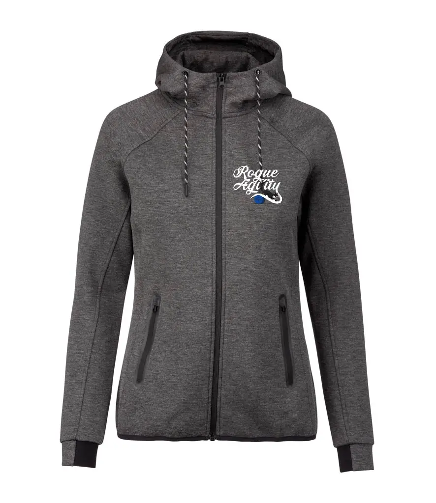 Rogue Agility Ladies Zipped Pocket Hoodie - Image 8