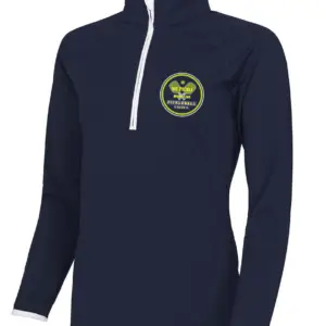 Half Zip Performance Top - Ladies Fit
