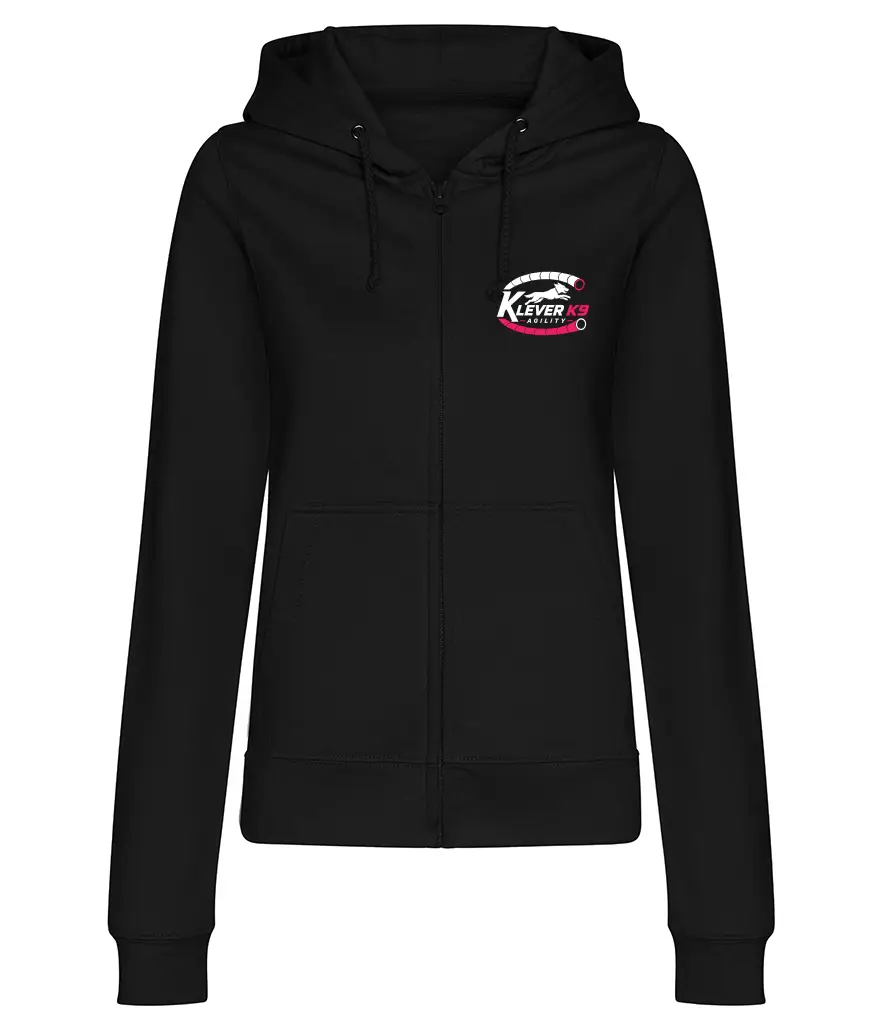 Klever K9 Agility Ladies Zip Hoodie