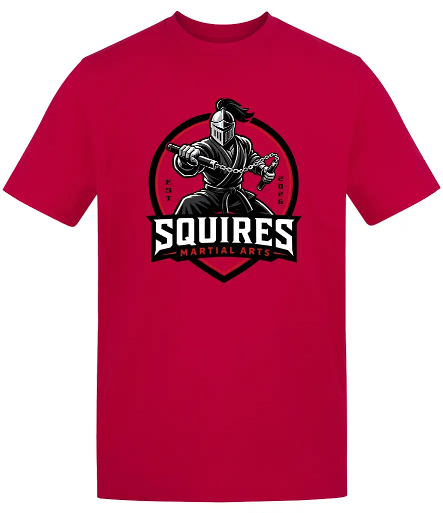 Squires Martial Arts Adult T-Shirt - Image 16