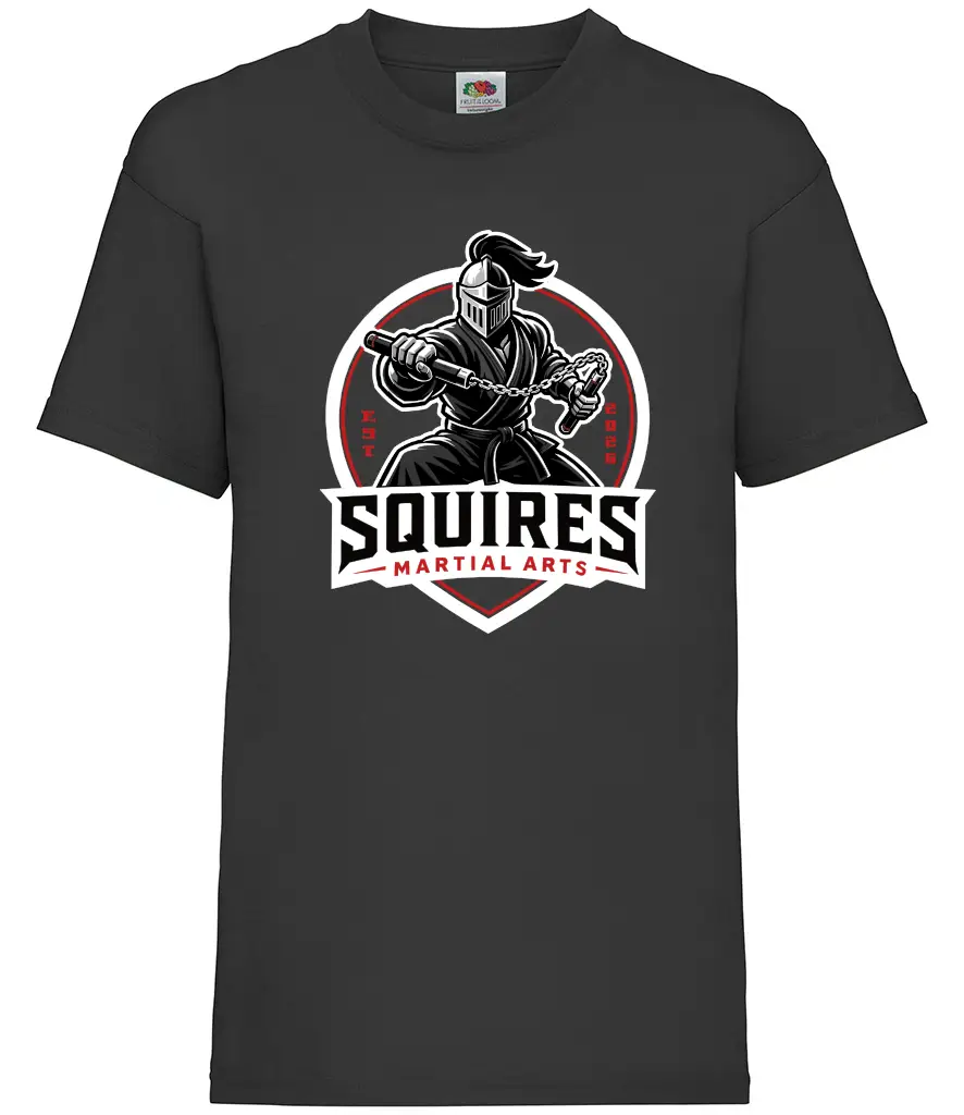 Squires Martial Arts Kids T-Shirt - Image 49