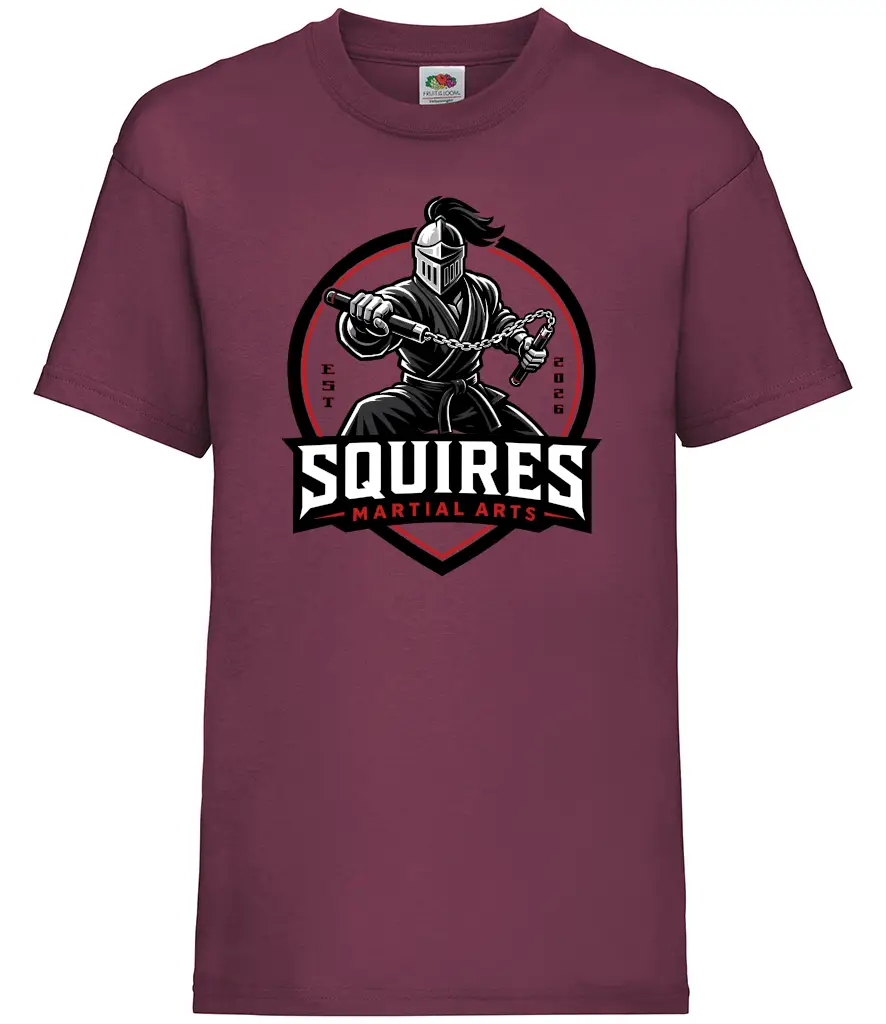 Squires Martial Arts Kids T-Shirt - Image 43