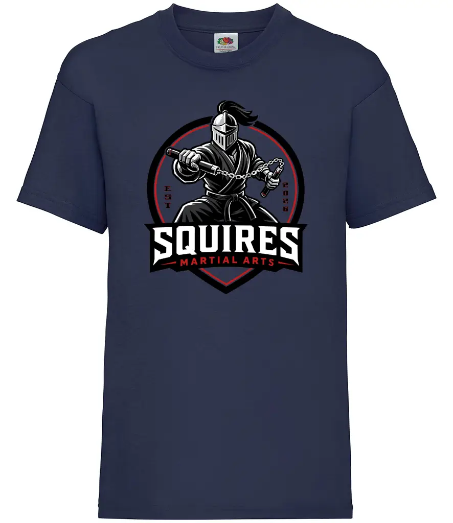 Squires Martial Arts Kids T-Shirt - Image 40