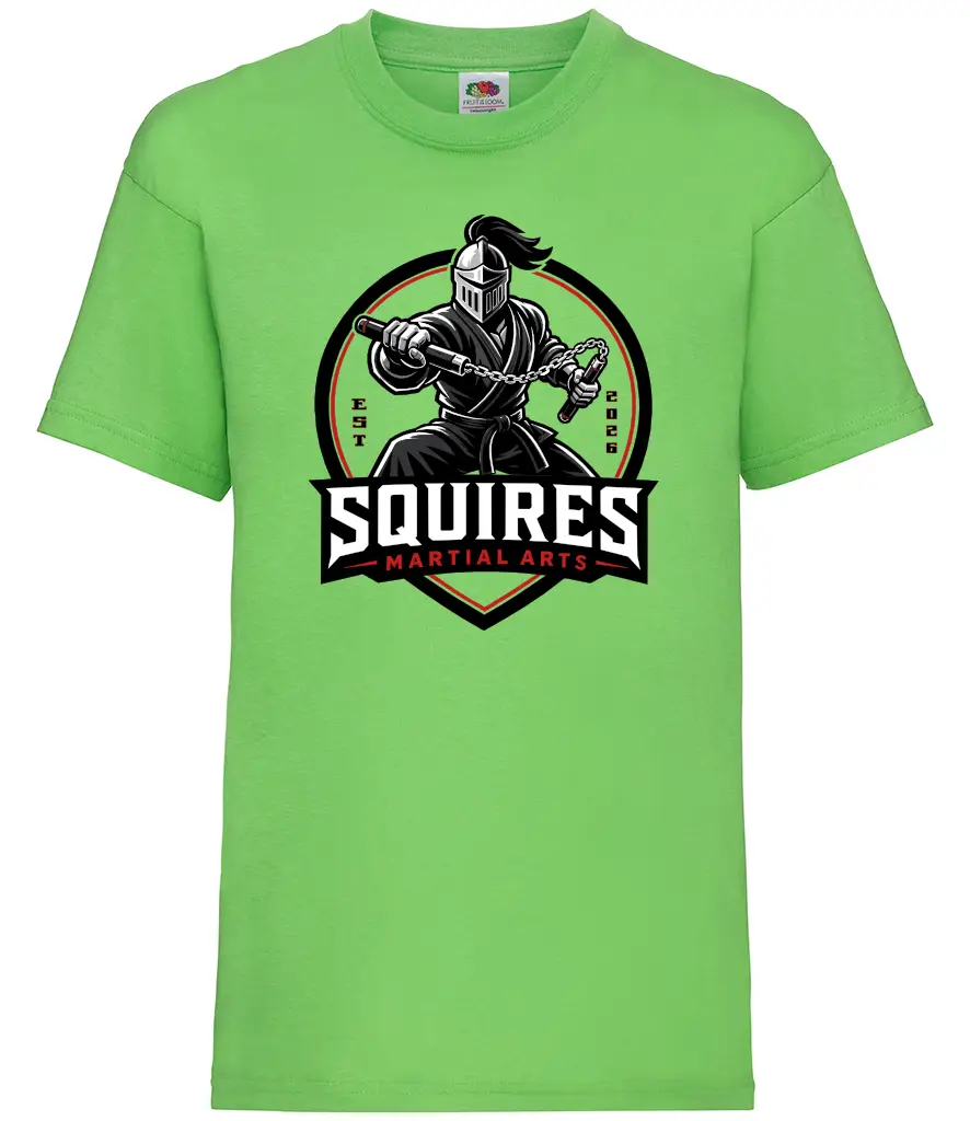 Squires Martial Arts Kids T-Shirt - Image 31
