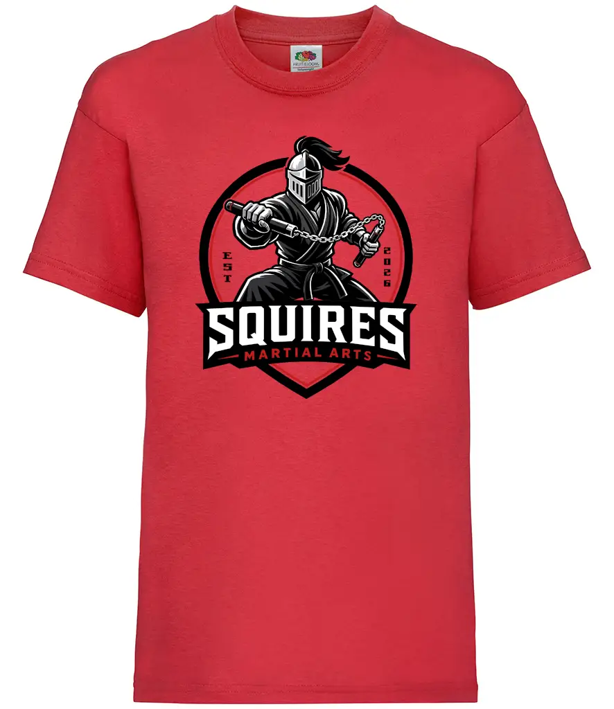 Squires Martial Arts Kids T-Shirt - Image 16