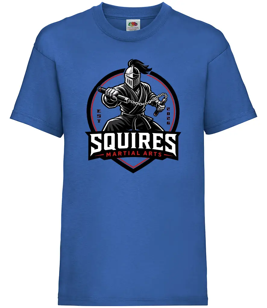 Squires Martial Arts Kids T-Shirt - Image 13